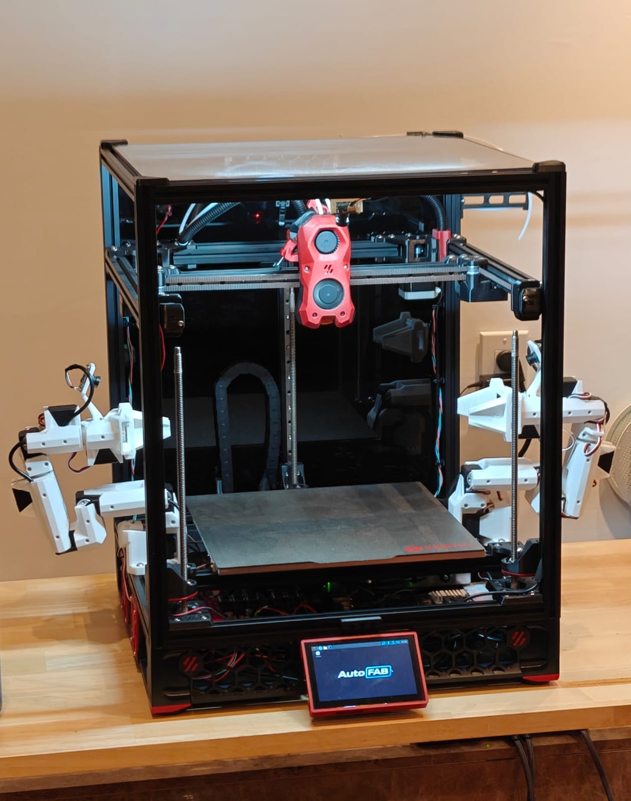 AutoFAB V1, three-quarter view.
